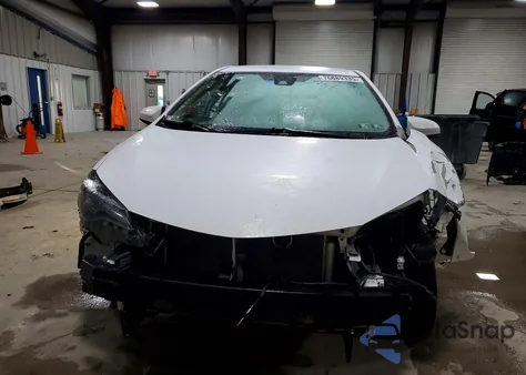 2018 Toyota Corolla L z USA, uszkodzony, nr VIN 2T1BURHE6JC969214